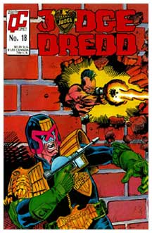 Cover for Judge Dredd, by Jim Fern