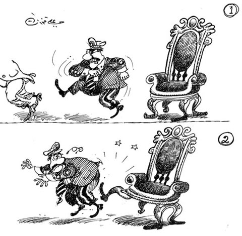 Cartoon by Ali Ferzat