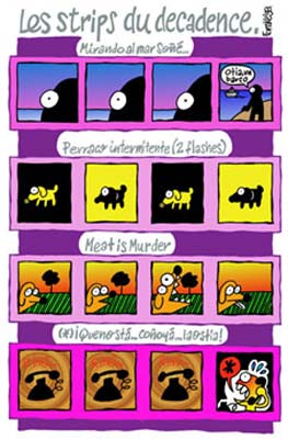 Les strips du decadence, by Fonske (Alfonso Carbajosa)