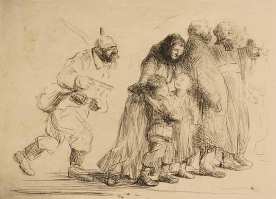 Les Notables by Forain