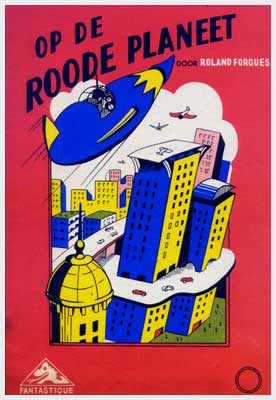 Cover of the Dutch edition of Sur la Planète Rouge, by Roland Forgues