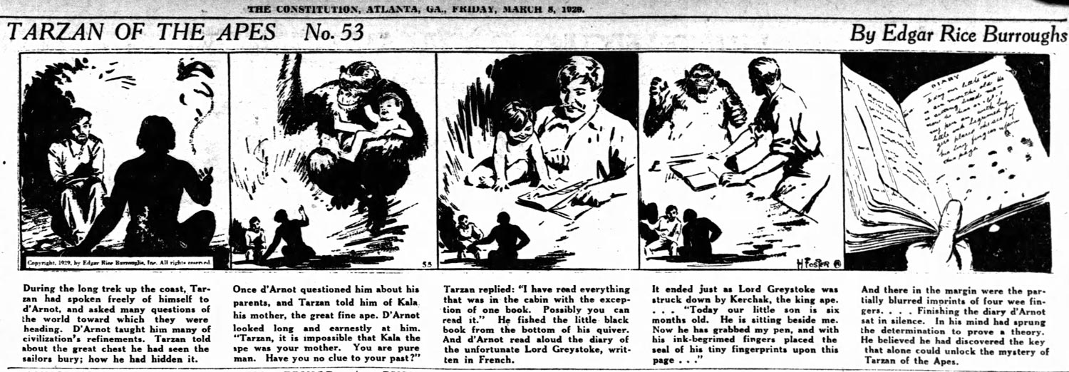 Tarzan by Hal Foster