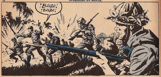 War comic by Rossend Franch