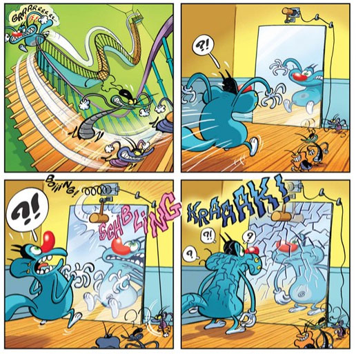 Oggy et les cafards by Frévin