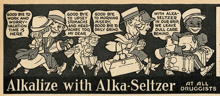 Alka Seltzer ad by G.W. French