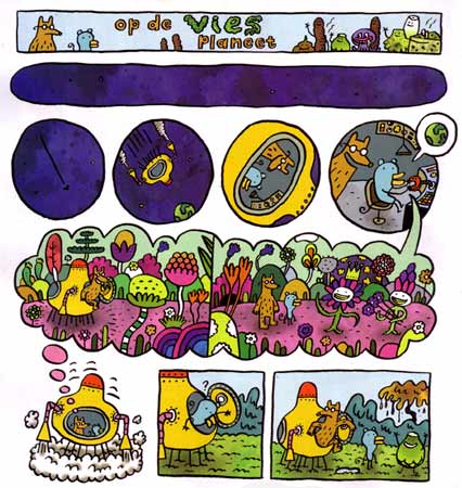 Op de Viesplaneet by Jeroen Funke