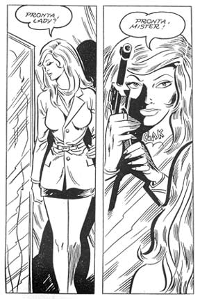 comic art by Leonardo Gagliano