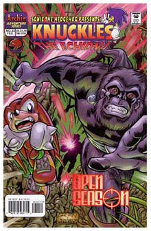 Knuckles cover, by Manny Galan