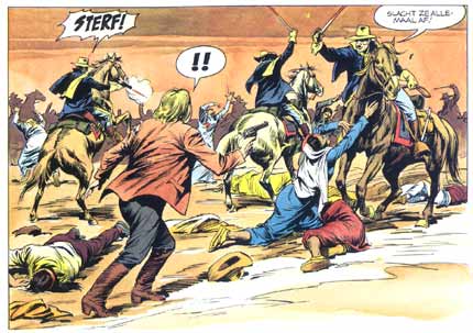 comic art by Aurelio Galleppini