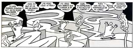 comic art by Miguel Gallardo