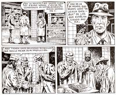 comic art by Juan Garcia Quiros