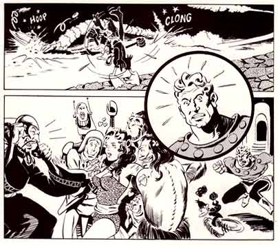 Flat Gordon, by Carlos Garzon (1972)