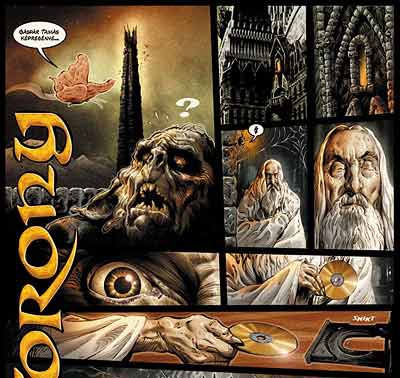 comic art by Tamas Gaspar