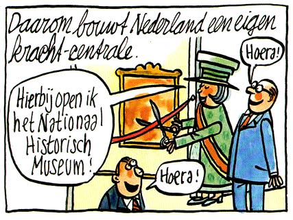 comic for Vrij Nederland by Pieter Geenen
