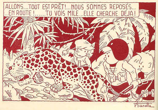 Fred, Mile et Bob, by F. Gianolla