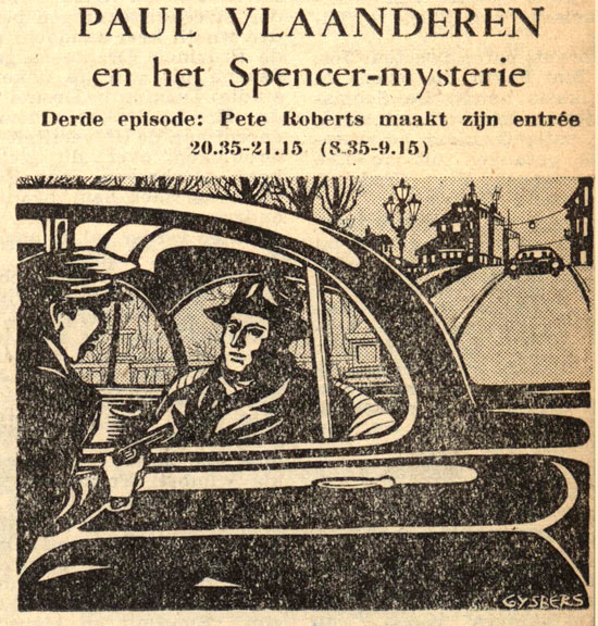 Paul Vlaanderen serial by Henk Gysbers