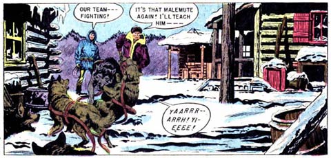 Sergeant Preston of the Yukon by Alberto Giolitti