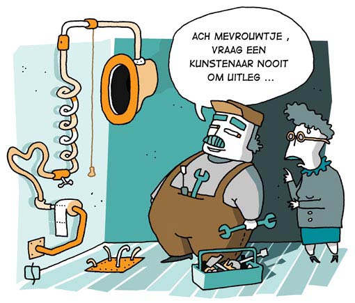 Cartoon by Stijn Gisquiere