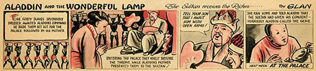 Aladdin and the Wonderful Lamp, by Sam Glankoff