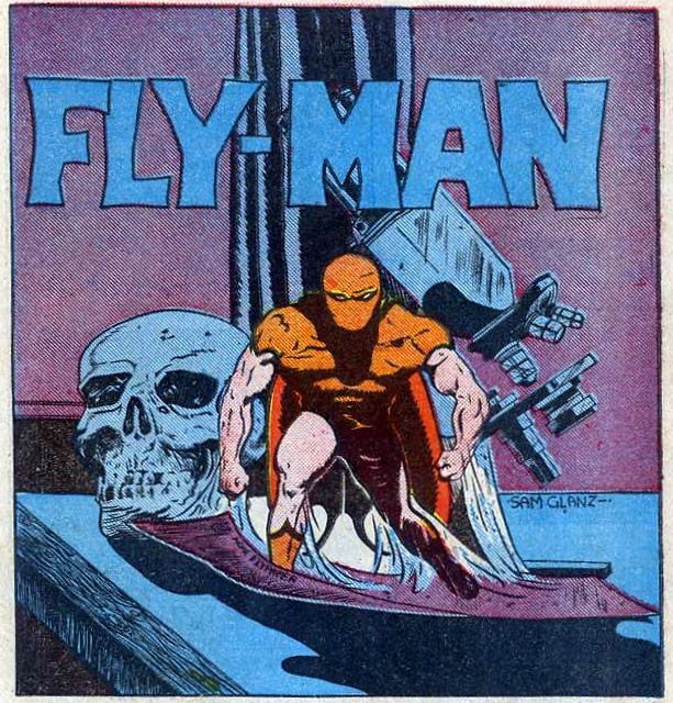 Human Meteor by Sam Glanzman