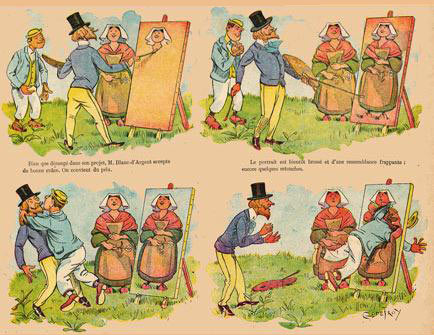 Le Portrait de Claudine, by Godefroy