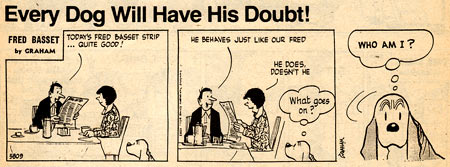 Fred Basset, by Alex Graham (1984)