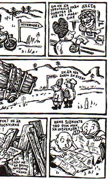 Evert och Tyra, art by Gunna Grahs