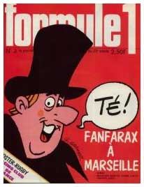 Formule 1 cover, by Georges Grammat