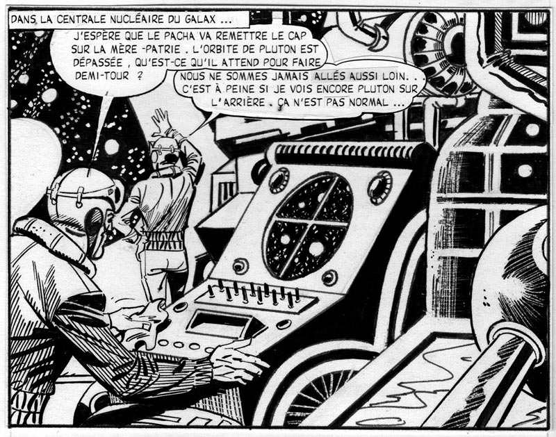 Naufragés des Galaxies by Granau