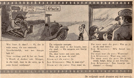 De vlucht van Jan Klaassen by Joop de Groote