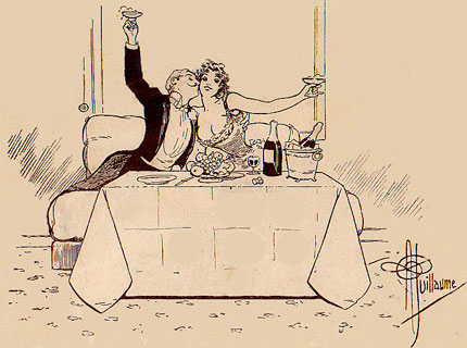 comic by Albert Guillaume