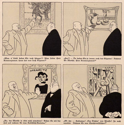 Simplicissimus art by Olaf Gulbransson