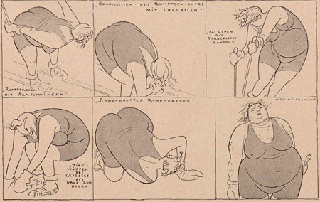 Simplicissimus art by Olaf Gulbransson