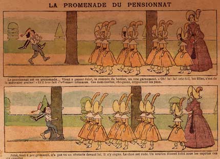 La Promenade du Pensionnat, by Guydo