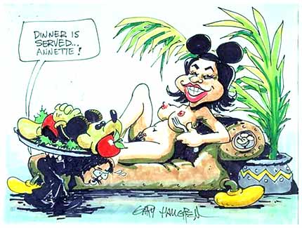 comic art by Gary Hallgren