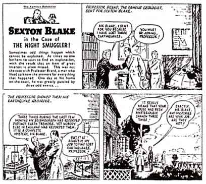 Sexton Blake, by William Bryce Hamilton