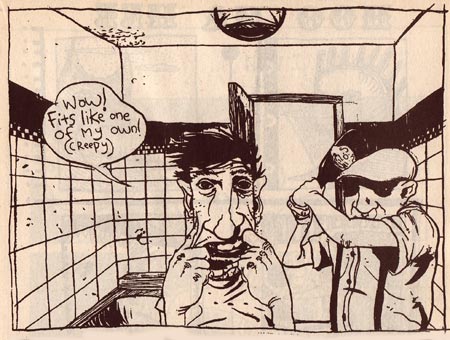 comic from Kramers Ergot by Sammy Harkham