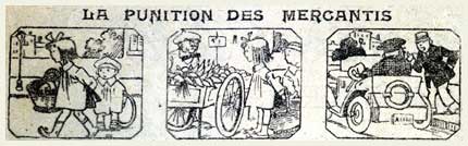 La Punition des Marcantis, by B. Hatt (Lili, 1919)