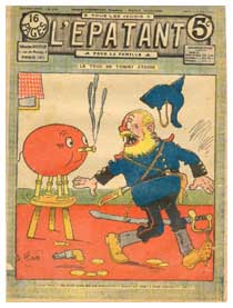 A cover for L'Epatant, by B. Hatt