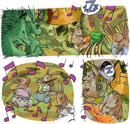 The Tomb Rabbit by Allan Haverholm