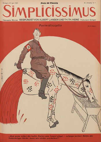 Simplicissimus art by Thomas Theodor Heine