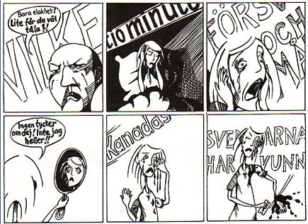 comic for Mammut, by Carina Hellstrom-Norrman