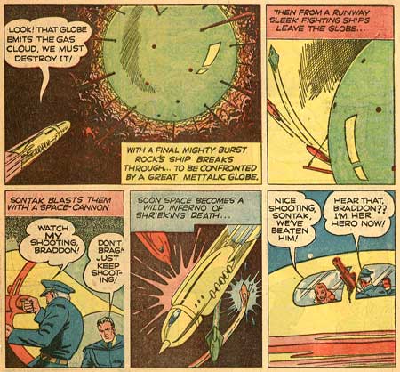 Space Legion, by Vern Henkel (Crack Comics #14, July 1941)