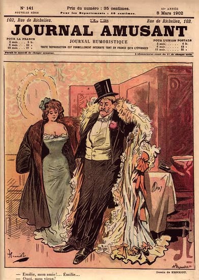 Le Journal Amusant #141, by Henriot (1902)