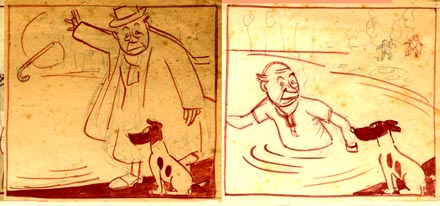 comic art by Sytze Henstra