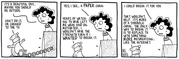 Hubert and Abby by Mel Henze