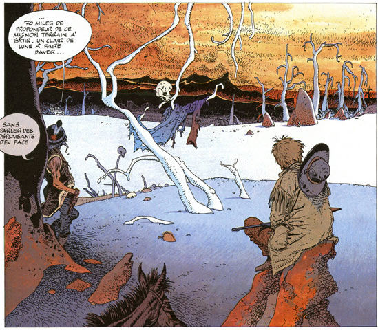 comic panel by Hermann