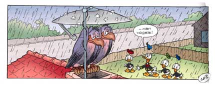 Donald Duck, by Bas Heymans