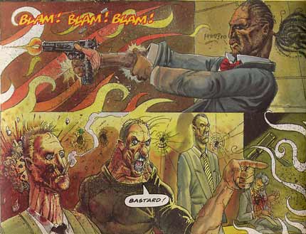 comic art by John Hickleton