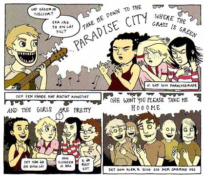 Gitarkillen, by Stina Hjelm